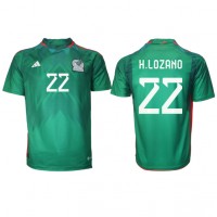 Camisa de time de futebol México Hirving Lozano #22 Replicas 1º Equipamento Mundo 2022 Manga Curta